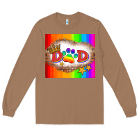 Toasted Coconut lgbtq dad and paw Long Sleeve Tee - HRA Design Shop