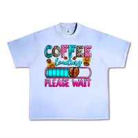 Grape Ice coffee loading please wait Urban Heavy Tee - Zillion Design Studio