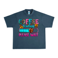 Midnight Navy coffee loading please wait Urban Heavy Tee - Zillion Design Studio