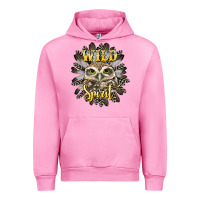 Fuchsia Pink wild spirit owl Urban Hoodie - BarkalooDesign