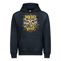 Navy wild spirit owl Urban Hoodie - BarkalooDesign