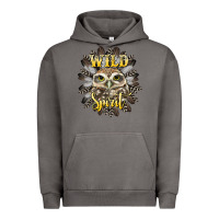 Pigment Tornado wild spirit owl Urban Hoodie - BarkalooDesign