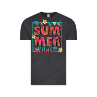 Vintage Black summer  vibes Vintage Tee - texasbilliewilder