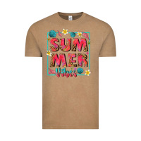 Vintage Coffee summer  vibes Vintage Tee - texasbilliewilder
