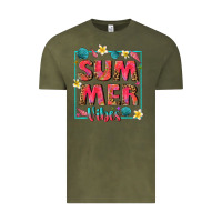 Vintage Olive summer  vibes Vintage Tee - texasbilliewilder