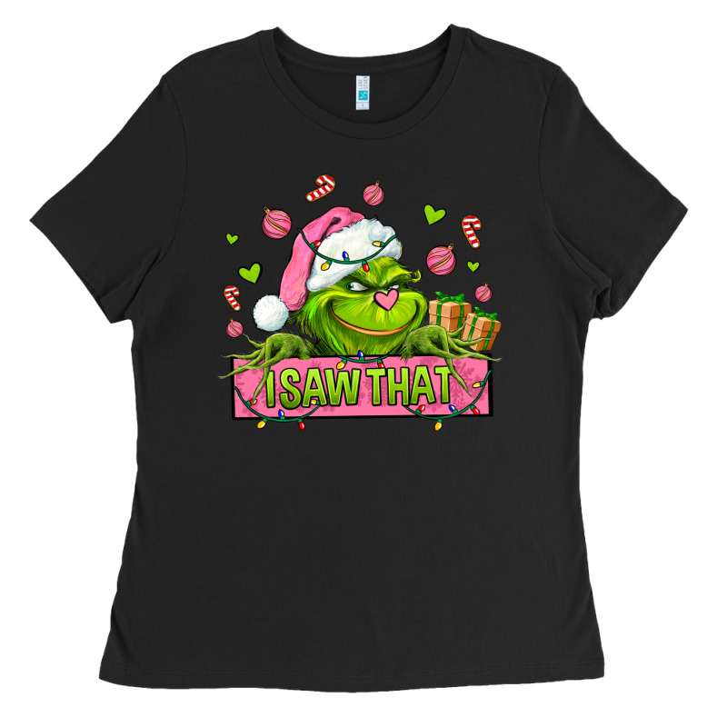 Christmas Characters  I+saw+that+ Ladies Tee by AdoDesignShop | Teevron