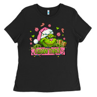 Black christmas characters  i+saw+that+ Ladies Tee - AdoDesignShop