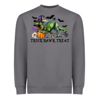 Storm T-Rex Trick Rawr Treat Heavyweight Sweatshirt - RanaPortraitStore