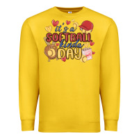 Lemon it's a softball kinda day Premium Sweatshirt - MaliasSmallBusiness