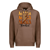Chestnut Thankful Mama Premium Hoodie - MaliasSmallBusiness