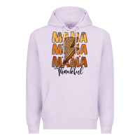 Lilac Thankful Mama Premium Hoodie - MaliasSmallBusiness