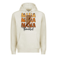 Oatmeal Heather Thankful Mama Premium Hoodie - MaliasSmallBusiness