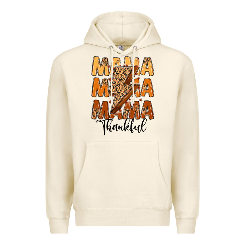 Thankful Mama Premium Hoodie by MaliasSmallBusiness | Teevron