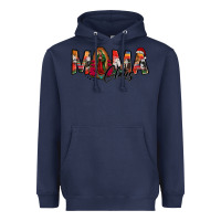 Navy mama claus lady of guadalupe Heavyweight Hoodie - Jasminsmagicworld