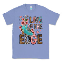 Colony Blue live on the edge ice skating Classic Tee - FaDigitalArtStudio