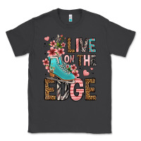 Smoke live on the edge ice skating Classic Tee - FaDigitalArtStudio