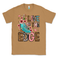 Toasted Coconut live on the edge ice skating Classic Tee - FaDigitalArtStudio