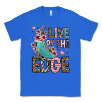 True Royal live on the edge ice skating Classic Tee - FaDigitalArtStudio