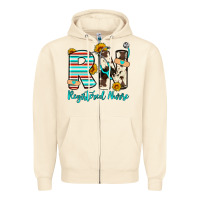 Sandshell rn registered nurse Zipper Hoodie - Artiststas