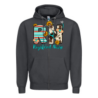 Smoke rn registered nurse Zipper Hoodie - Artiststas