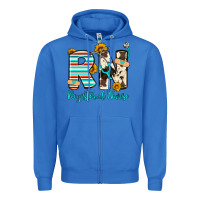 True Royal rn registered nurse Zipper Hoodie - Artiststas
