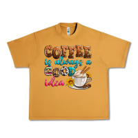 Peanut Butter coffee is always good idea Urban Heavy Tee - Zillion Design Studio