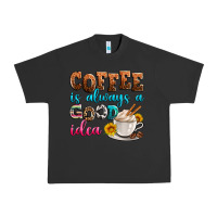 Pigment Black coffee is always good idea Urban Heavy Tee - Zillion Design Studio