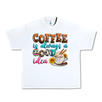 White coffee is always good idea Urban Heavy Tee - Zillion Design Studio