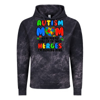Cloud Black autism mom some people look up to their heroes i'm Vintage Hoodie - JahusDesignShop