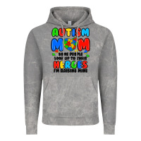 Cloud Rock autism mom some people look up to their heroes i'm Vintage Hoodie - JahusDesignShop