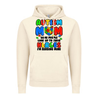 Vintage Artic autism mom some people look up to their heroes i'm Vintage Hoodie - JahusDesignShop
