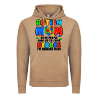 Vintage Coffee autism mom some people look up to their heroes i'm Vintage Hoodie - JahusDesignShop