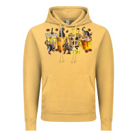 Vintage Mustard monkey coffee cups Vintage Hoodie - texasbilliewilder