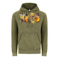 Monkey Coffee Cups Vintage Hoodie | Teevron