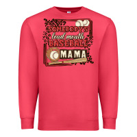 Cardinal somebody's loud mouth baseball mama Premium Sweatshirt - MaliasSmallBusiness