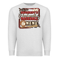 Oatmeal Heather somebody's loud mouth baseball mama Premium Sweatshirt - MaliasSmallBusiness