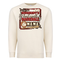 Sandshell somebody's loud mouth baseball mama Premium Sweatshirt - MaliasSmallBusiness