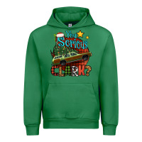 Emerald you serious clark with christmas car Urban Hoodie - Jasminsmagicworld