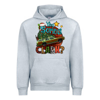 Heather Grey you serious clark with christmas car Urban Hoodie - Jasminsmagicworld