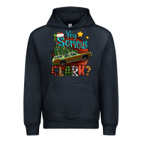 Navy you serious clark with christmas car Urban Hoodie - Jasminsmagicworld
