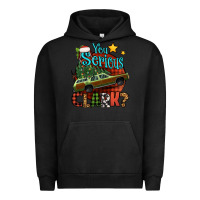 Pigment Black you serious clark with christmas car Urban Hoodie - Jasminsmagicworld