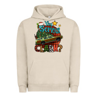 Pigment French Oak you serious clark with christmas car Urban Hoodie - Jasminsmagicworld