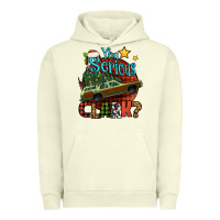 Pigment Pistachio you serious clark with christmas car Urban Hoodie - Jasminsmagicworld