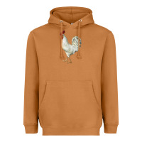 Meerkat Leghorn Rooster Heavyweight Hoodie - LillyAllenDesigns