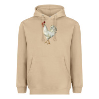 Mushroom Leghorn Rooster Heavyweight Hoodie - LillyAllenDesigns
