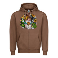 Chestnut gnomes sunflower cactus Zipper Hoodie - JahusDesignShop