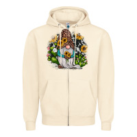 Sandshell gnomes sunflower cactus Zipper Hoodie - JahusDesignShop