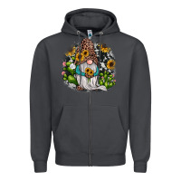 Smoke gnomes sunflower cactus Zipper Hoodie - JahusDesignShop