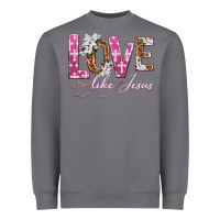 Storm love like jesus Heavyweight Sweatshirt - texasbilliewilder