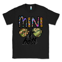 Black mini of both Classic Tee - CowhideDigitalArt
